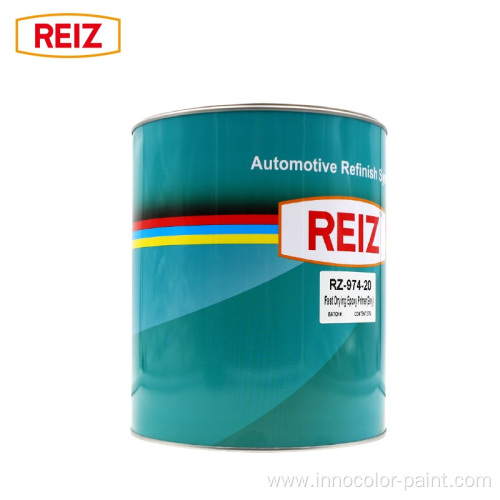 Manufacture Wholesale High Performance Car Water Born Paint System Guangzhou Reiz Fast Drying Epory Primer Auto Body Paint